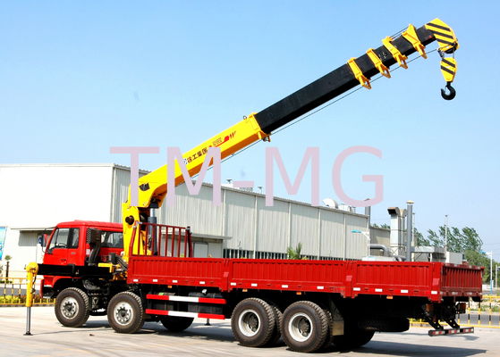 qualidade  Economical Heavy Things Lift Truck Loader Crane , 16 Ton Truck With Crane fábrica