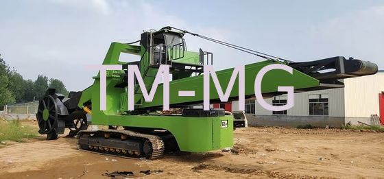 qualidade  534kw Material Handling Machine full Hydraulic Mining Bucket Wheel Excavator  For Mining Coal Loading Unloading fábrica
