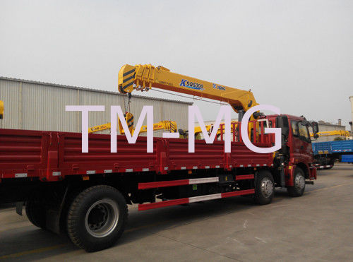 qualidade  Hydraulic Telescopic Truck With Crane 16.5 Meters Lifting Height fábrica