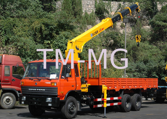 Guindaste de 12 toneladas durável do caminhão do crescimento do carregador de XCMG, altura de levantamento de 14.5m