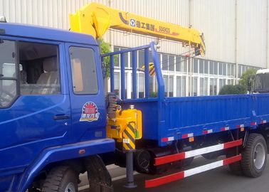 XCMG 4 Ton Hydraulic Boom Truck Crane, 25 L/MIN com elevado desempenho