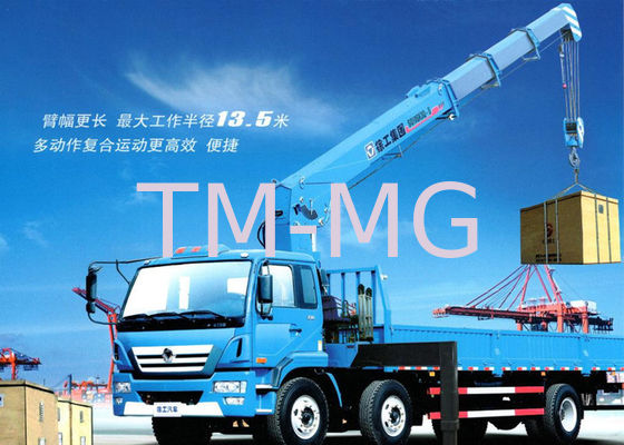 caminhão hidráulico Crane For Lifting And Transporting do crescimento 10T